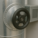 Black Steel Control Handwheel – For Industrial Machinery