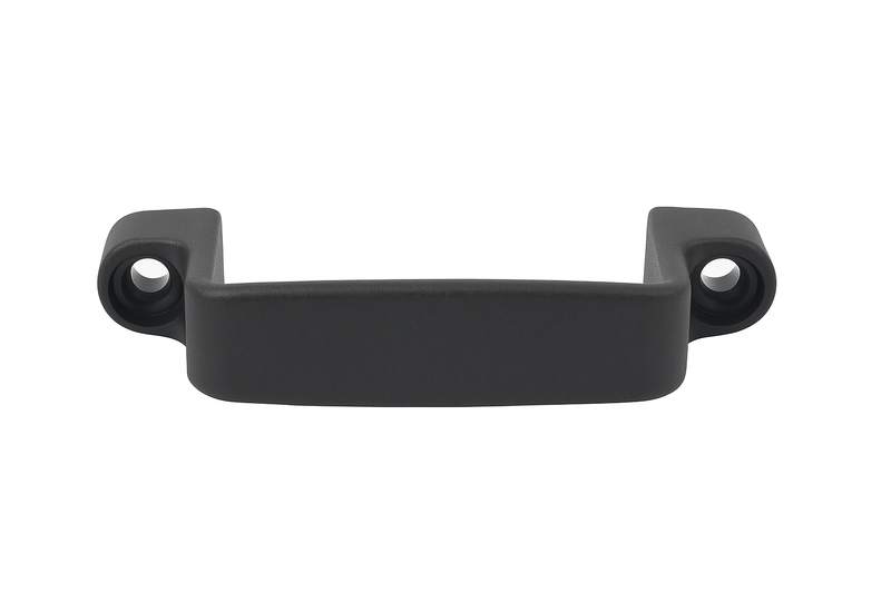 Bridge Handles With Counterbores – Black For Cabinets (4Pcs)