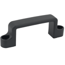 Bridge Handles With Counterbores – Black For Cabinets (4Pcs)