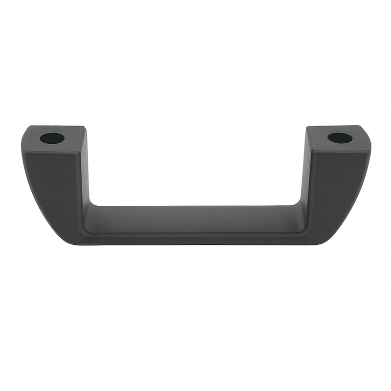 Bridge Handles With Counterbores – Black For Cabinets (4Pcs)