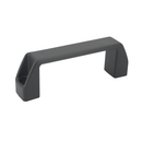 Bridge Handles With Counterbores – Black For Cabinets (4Pcs)