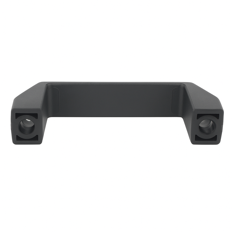 Bridge Handles With Counterbores – Black For Cabinets (4Pcs)