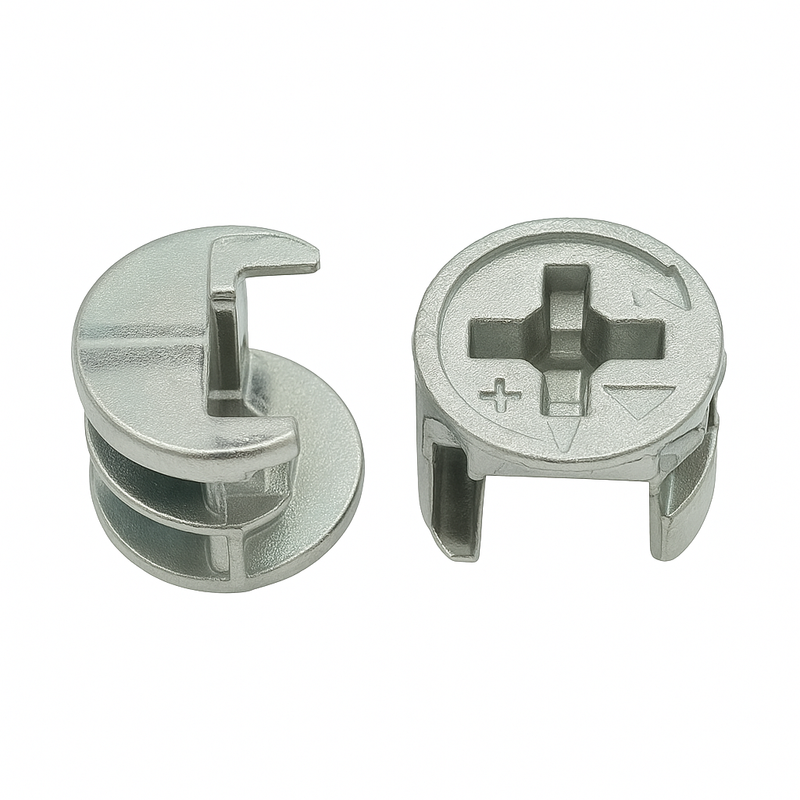 Cam Lock Nuts Zinc Alloy – 20 Pack For Reliable Furniture Fixing