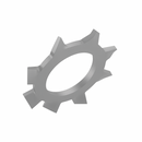 Stainless Steel External Tooth Serrated Washer For Commercial Use