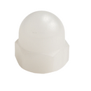 Nylon Dome Nuts – Natural For Versatile Use, Pack of 20