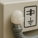 Nylon Dome Nuts – Natural For Versatile Use, Pack of 20