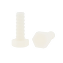 Hex Head Standard Screws DIN 933 – Natural Nylon For Commercial Use