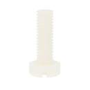 Hex Head Slotted Screws DIN 933 – Natural Nylon For Secure Fixing