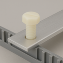 Hex Head Slotted Screws DIN 933 – Natural Nylon For Secure Fixing