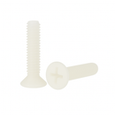 Philips Head Countersunk Screws DIN 965 – Natural Nylon