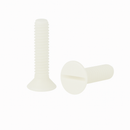 Slotted Head Nylon Screws – Natural Nylon For Secure Fastening