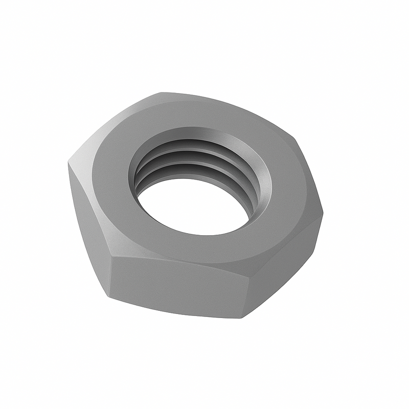 Half Hex Nuts DIN 439 – Stainless Steel For Mechanical Applications