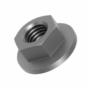 Flanged Hex Nuts – DIN 6923, 100 Pack For Machinery