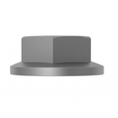 Flanged Hex Nuts – DIN 6923, 100 Pack For Machinery