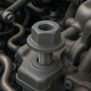 Flanged Hex Nuts – DIN 6923, 100 Pack For Machinery