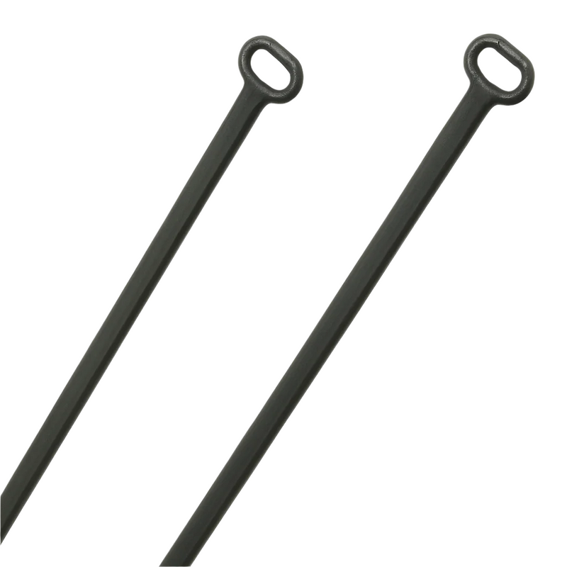 Stainless Steel Black Cable Straps For Various Applications (10Pcs)
