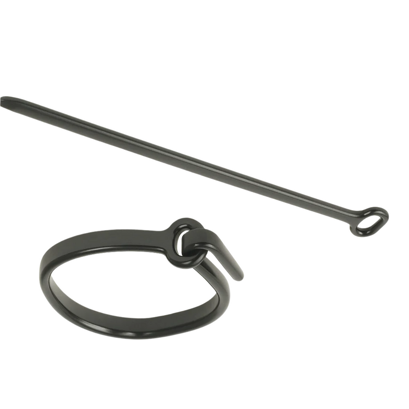 Stainless Steel Black Cable Straps For Various Applications (10Pcs)
