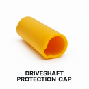 Straight Driveshaft Yellow Caps – Durable Protection