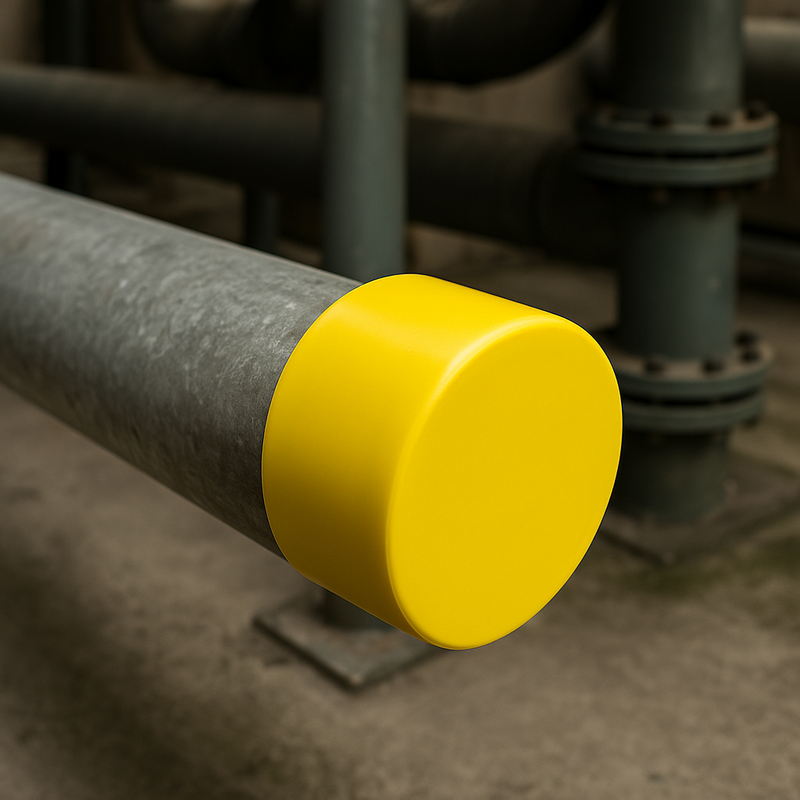 Yellow Pipe Caps 316-1000mm For Pipes & Tubes