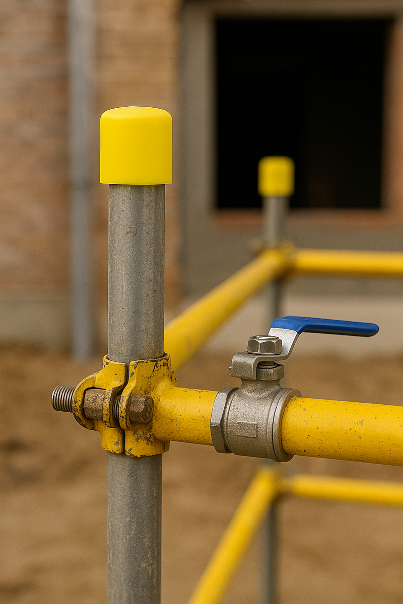Yellow Pipe Caps 316-1000mm For Pipes & Tubes