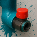 UNF Threaded Caps Red LDPE For Secure Thread Protection