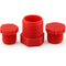 LDPE Red Metric Threaded Plugs For Commercial Use
