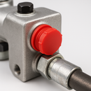 LDPE Red Metric Threaded Plugs For Commercial Use