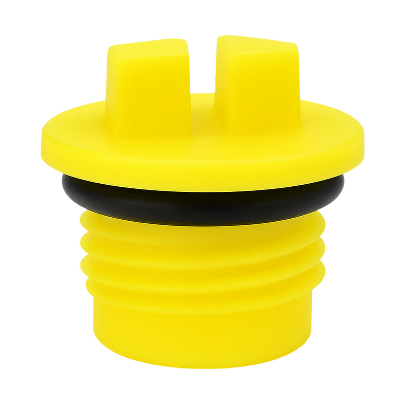 Yellow HDPE UNF Sealing Plugs For Reliable Seal Protection