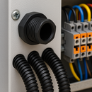 Threaded Smooth Bore Bushings – Secure Cable Protection - 10Pack