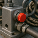 BSP Threaded Plugs – Red LDPE For Reliable Thread Seal