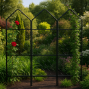 Eververd Alpine Garden Screen – Elegant Zigzag Trellis Design