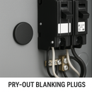 Pry Out Blanking Plugs – Ideal For Electrical Boxes