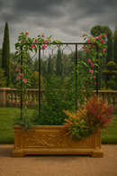 VerdantEdge Garden Screen – 1.9m Flat Top, Steel, Weatherproof