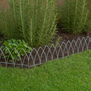 VerdantEdge Elegance Lawn Edging – 1.2m Steel, Decorative