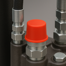 LDPE Red Reversible Tapered Plugs  –  Flexible & Secure (10Pack)