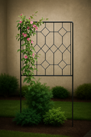 VerdantEdge Garden Screen – 1.9m Flat Top, Steel, Weatherproof