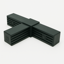 Square T Connectors Perfect For Box Sections - 7Pack