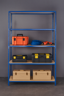 Industrial Shelving Unit | 5 Tier Storage Rack – 200kg Per Level | Ideal For Home & Garage