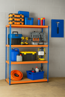 1x Industrial Storage Shelving – For Commercial & Workshop Use | Up to 200kg Per Shelf