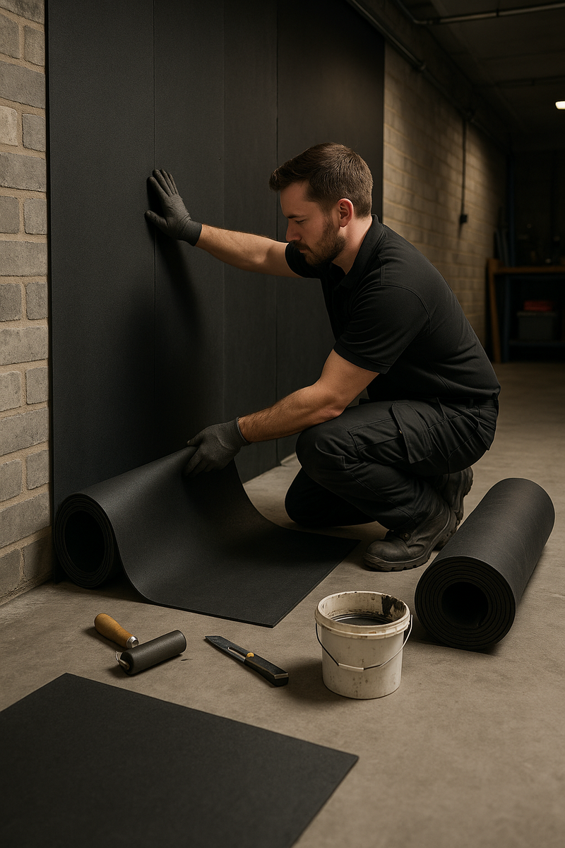 Industrial Acoustic Rubber Sheet – Heavy Density Noise Barrier Matting | Up to 78dB Reduction | Vibration & Sound Control
