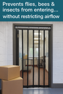 Premium Flymesh Insect Strip Curtains – Hook-On PVC Door Screens for Kitchens, Warehouses & Outdoor Entrances | Pest-Resistant, Airflow-Friendly, Easy Install