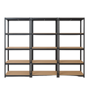 Heavy-Duty 3x Garage Shelving – Strong, Versatile & Easy to Assemble