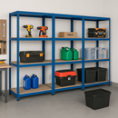 Heavy-Duty 3x Garage Shelving – Strong, Versatile & Easy to Assemble