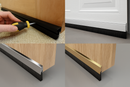 Premium Concealed Fix Brush Bottom Door Seal –  Ultimate Gap Sealing For Home & Industrial Doors
