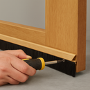 Premium Concealed Fix Brush Bottom Door Seal –  Ultimate Gap Sealing For Home & Industrial Doors