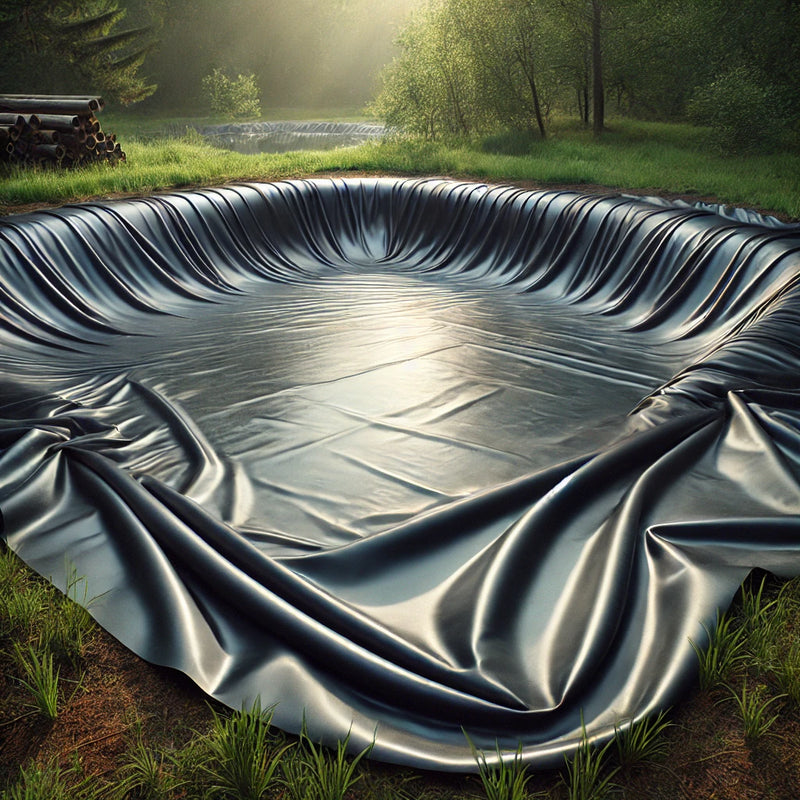 Heavy Duty UV Resistant HDPE Pond Liner With Free Underlay