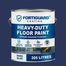 Quick Dry 205L Industrial Garage Floor Paint – Heavy-Duty Polyurethane Coating for Factories & Showrooms