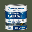 Quick Dry 205L Industrial Garage Floor Paint – Heavy-Duty Polyurethane Coating for Factories & Showrooms