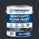 Quick Dry 205L Industrial Garage Floor Paint – Heavy-Duty Polyurethane Coating for Factories & Showrooms