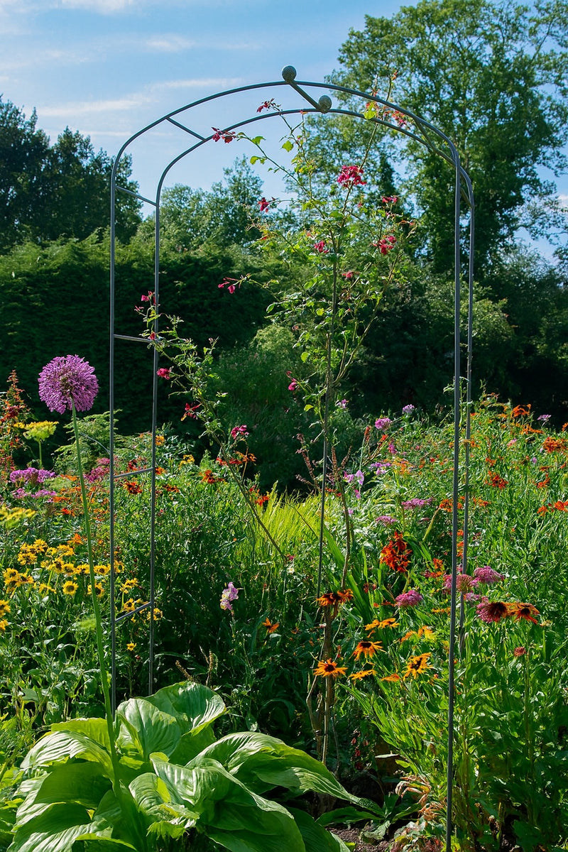 Elegance Fine Steel Garden Arch – 1.25m Wide × 2m High 1